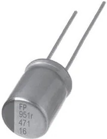 RNE1C471MDN1, Aluminum Organic Polymer Capacitors 16volts 470uF 12Mohms