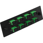 LAN-FOBM Adapter Panel with 8 Simplex SC/OS2 LAN-APM-8xSC/OS2 Adapters