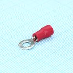 RVL1.25-4 (TRI), terminal type O d4.3mm wire 0.5-1.5mm2 red