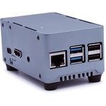 7350001161020, Aluminium ROCK SBC Case for use with ROCK 4 SE Single Board Computer