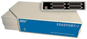 EP-USB-4-D25, Interface Modules Digi Edgeport/4; 4 port DB-25 RS232 to USB Converter (includes 1 meter A to B USB cable); Replaces part nu