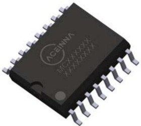 MCA1101-65-3, Board Mount Current Sensors 65A, 3.3V, Fix gain, 1.5MHz BW, Galvanic Isolation. UL/IEC/EN60950-1 certified. SOIC-16