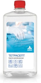 Антисептик для рук и поверхностей спиртосодержащий (15%) 1л НИКА-ТЕТРАСЕПТ, дезинфицирующий, жидкость, КА-00001373