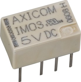 1-1462037-8 (IM03TS), Реле 2 переключ. 5VDC, 2A/250VAC DPDT, TE Connectivity | купить в розницу и оптом