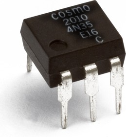 Фото 1/2 SFH600-1, Оптопара, с транзистором на выходе, 1 канал, DIP, 6 вывод(-ов), 60 мА, 5.3 кВ, 63 %