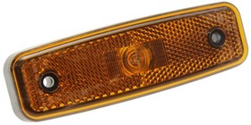 ФГАЭ-001П, Фонарь габаритный ПАЗ Вектор Next (оранжевый 12/24V круглый разъем АМР) с уплотнителем АЭК