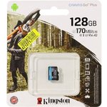 Карта памяти Kingston Canvas Go! Plus microSDXC UHS-I Cl10, SDCG3/128GBSP