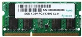 Фото 1/5 Apacer DDR3 SODIMM 8GB DV.08G2K.KAM PC3-12800, 1600MHz, 1.35V