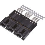 5-103946-2, 3-Way IDC Connector Plug for Cable Mount, 1-Row