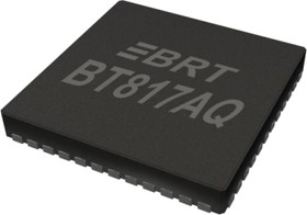 BT817AQ-T, Video ICs EVE4 graphics controller IC with ASTC, ext. capacitive touch interfaces. 64 pin QFN. Automotive graded: AEC-Q100 Quali