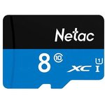 Носитель информации Netac P500 Standard 8GB MicroSDHC C10 up to 20MB/s ...