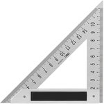 Измерительный и разметочный инструмент Deli Треугольная линейка стальная Deli ...