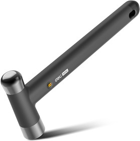 Фото 1/10 Ударно-рычажный инструмент молоток Deli Home Series Black HT7008 вес бойка 250 гр, эксклюзивный дизайн, рукоятка из высококачественного софт