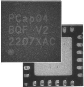 PCAP04-AQFM-24 -V2, Data Acquisition ADCs/DACs - Specialized PCAP04-AQFM-24 QFN24 LF T&RDP