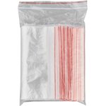 Пакет с замком (zip lock) 15x20 см, 35 мкм, 100 шт/уп, 271802