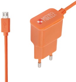 Фото 1/4 Зарядное устройство "LP" Micro USB 2.1A (коробка/оранжевое)