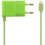 Зарядное устройство "LP" 2.1 А для Apple Lightning 8-pin (коробка/зеленое)