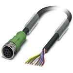 1404180, Sensor Cables / Actuator Cables SAC-8P-M 8MS/ 3,0-PUR