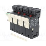 DF223NC, Fuse base; for DIN rail mounting; Poles: 3+N