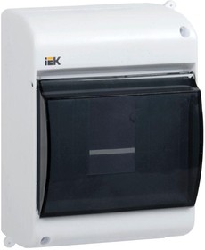 Фото 1/4 Бокс с прозрачной крышкой КМПн 2/4 для 4-х автоматических выключателей наружной установки IEK