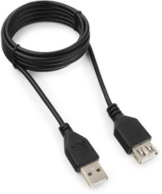 Фото 1/5 Кабель удлинитель USB 2.0 Гарнизон GCC-USB2-AMAF-1.8M, AM/AF, 1.8м, пакет