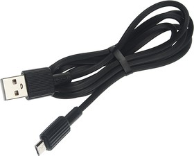 NB156 Black, Кабель micro USB 1м черный XO