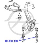 HR001020, Пыльник шаровой опоры