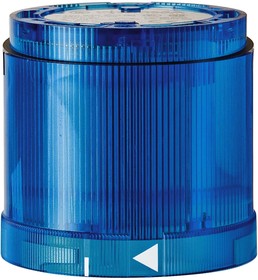 843.510.67, KS70 Series Blue Blinking Effect Flashing Light Element, 115 V, LED Bulb, AC