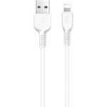 USB кабель HOCO X20 Flash Lightning 8-pin, 2м, TPE (белый)