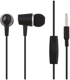 Фото 1/3 Наушники HOCO M34 Honor Music 3.5мм, внутриканальные, 1.2м (черный)