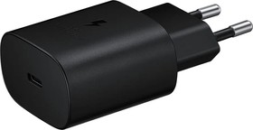 Сетевое зарядное устройство Samsung EP-TA800N, USB type-C, 3A, черный [ep-ta800nbegww]