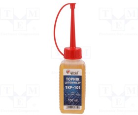 FLUX-TKP-101, Flux: rosin based; halide,ROL1; liquid; plastic container; 100ml