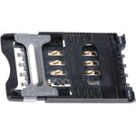 CCM03-3013LFT R102, Гнездо памяти, SIM / SAM, Hinged, 6 контакт(-ов) ...