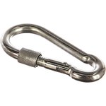 DIN5299 Карабин пожарный с муфтой М10 Zn 1 шт. Z1 9234