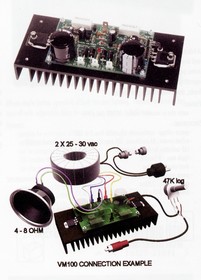 Фото 1/3 WMAH100, 200-Watt amplifier (assembled)