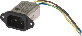 DL-1DZX2, 1А, 250В, Сетевой фильтр