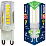 LED-JCD-5W/3000K/G9/CL GLZ09TR Лампа светодиодная, прозрачная UL-00006748