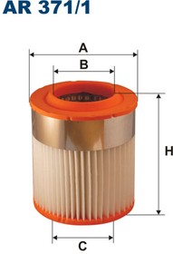 AR 371/1, AR 371/1_фильтр воздушный!\ Audi A8 3.0TDi 03-10