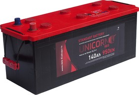 6СТ140(4), Аккумулятор UNICORN Red 140А/ч