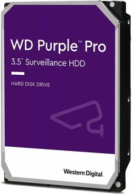 Фото 1/7 Жесткий диск WD Purple Pro WD121PURP, 12ТБ, HDD, SATA III, 3.5"