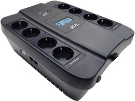 Фото 1/10 ИБП Powercom SPIDER SPD-1100U LCD USB, Line-Int, LCD,1100VA/ 605W,8xEURO,USB