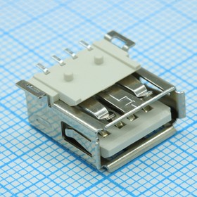 C8317-04AFFSC0R, Разъем USB тип A 4pin розетка угловая на плату, Hsuan Mao | купить в розницу и оптом