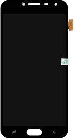 Фото 1/2 Дисплей (LCD модуль) для Samsung Galaxy J4 2018 SM-J400 в сборе с тачскрином Incell (черный)