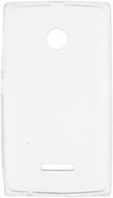 Фото 1/10 Чехол "LP" для Nokia Lumia 435 TPU (прозрачный) коробка