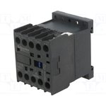 LP1K0610BD3, Contactor: 3-pole; NO x3; Auxiliary contacts: NO; 24VDC; 6A; W: 45mm