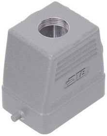 T1320060113-000, Heavy Duty Power Connectors Low Construction Hood PG13.5 TopEntry