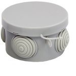 plc-kmr-040-038, Коробка распаячная с крышкой КМР-040-038 наружная 65х40 АБС ...