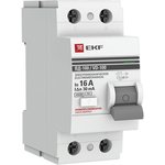 Выключатель дифференциального тока (УЗО) 2п 16А 30мА тип AC ВД-100 (электромех.) ...