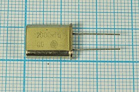 Резонатор кварцевый 12.0МГц в корпусе HC49U, без нагрузки; 12000 \HC49U\S\\\РК374\1Г