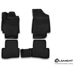 ELEMENT3D2063210K, Комплект резиновых автомобильных ковриков 3D в салон HYUNDAI ...